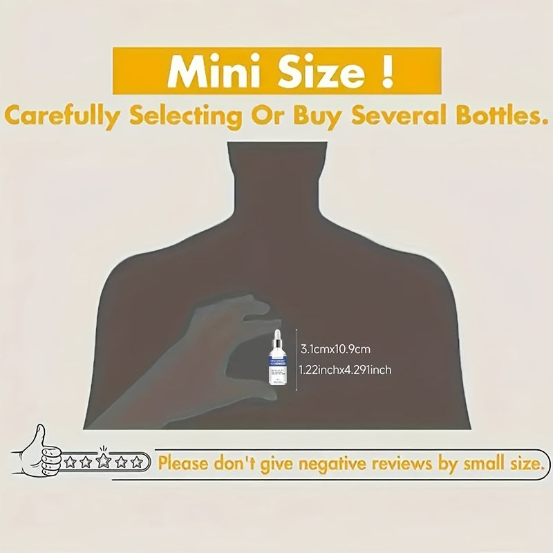 30ml/50ml Pure Hyaluronic Acid Face Serum, With Plant Squalane, Refreshing And Non-Greasy Facial Essence, Enhances Hydration Of Dry Skin, Nourishes Dry And Rough Skin