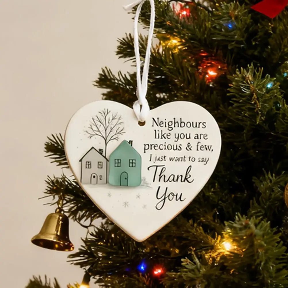 Thank You Gifts for Neighbor Christmas Ornament Old New Neighbor Welcome Gift for Neighbors Birthday Neighbor Moving Away Gifts