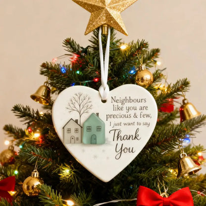 Thank You Gifts for Neighbor Christmas Ornament Old New Neighbor Welcome Gift for Neighbors Birthday Neighbor Moving Away Gifts