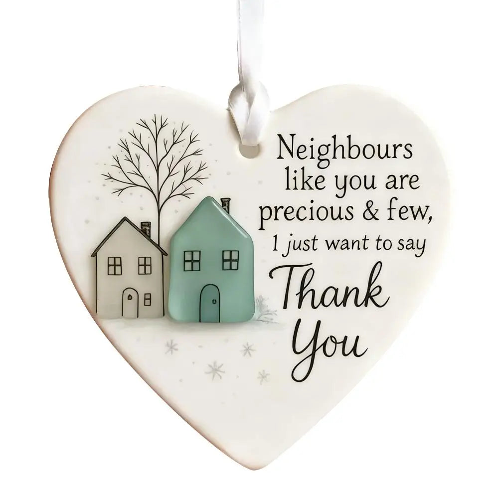 Thank You Gifts for Neighbor Christmas Ornament Old New Neighbor Welcome Gift for Neighbors Birthday Neighbor Moving Away Gifts
