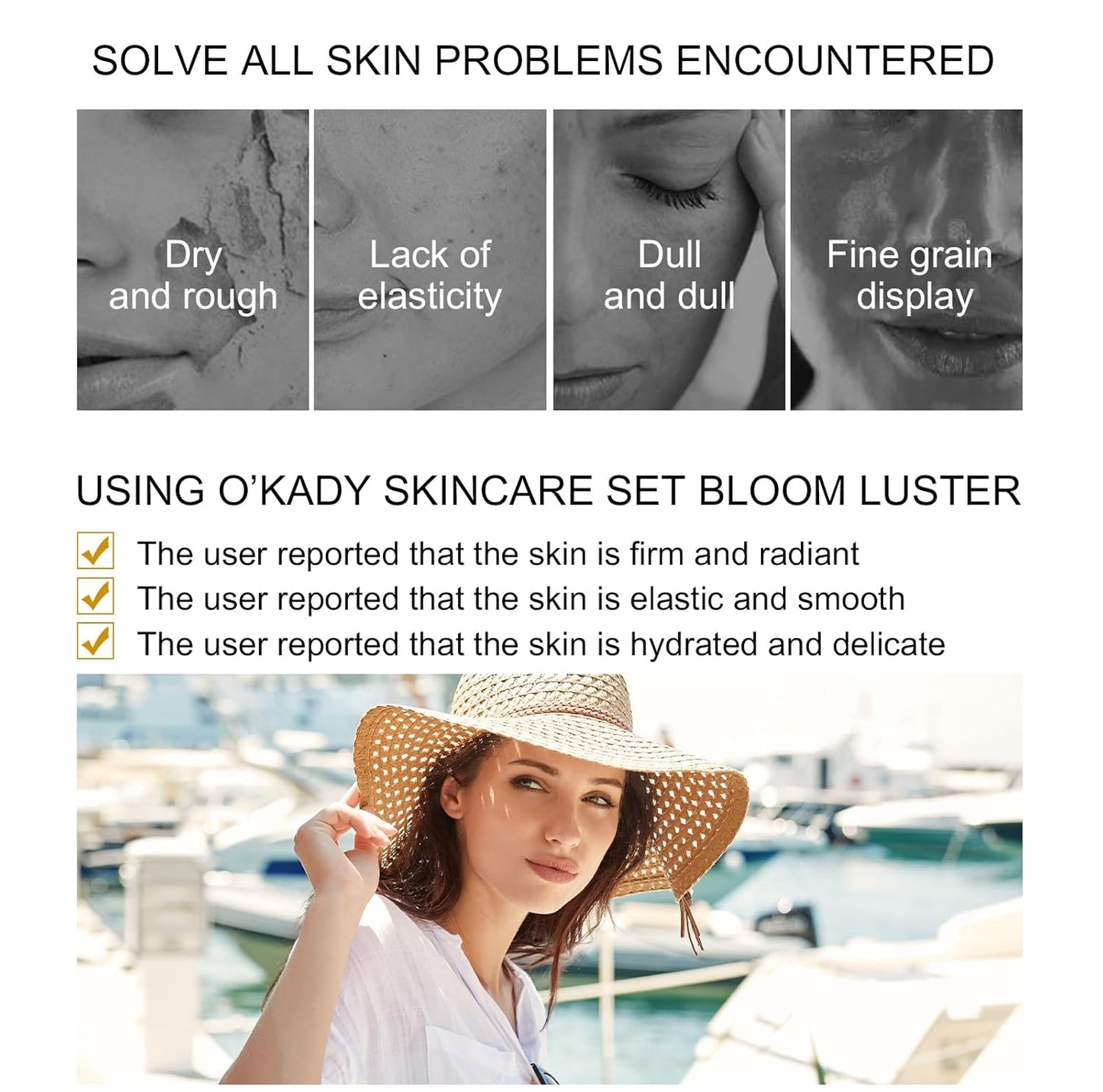 Anti Aging Skin Care Sets Gentle Skin,Care Travel Kit,Cleanser,Toner, Face Serum,Eye Cream,Face Cream Facial Skin Care Sets & Kits for Wife Mom Women Girl Valentine'S Day (12 Piece)